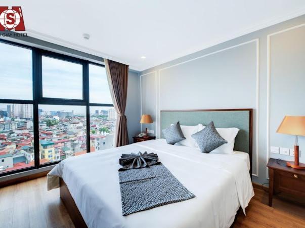 Cau Giay Hotel - By Bay Luxury Hanoj Exteriér fotografie