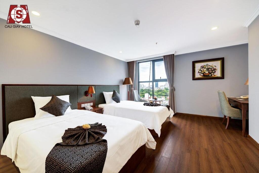 Cau Giay Hotel - By Bay Luxury Hanoj Exteriér fotografie