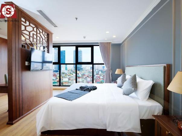 Cau Giay Hotel - By Bay Luxury Hanoj Exteriér fotografie